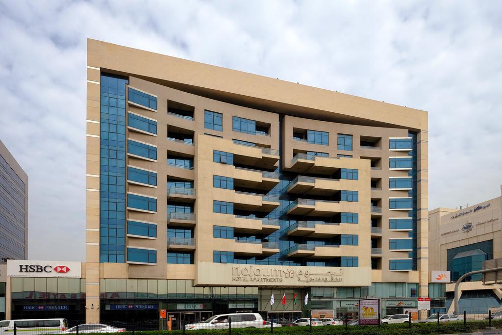 Nojoum Hotel Apartments Llc Дубай Экстерьер фото